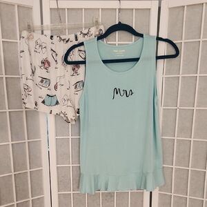 Kate Spade Mrs. Shorts Pajama Set
